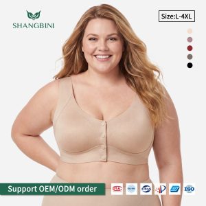 Plus Size Seamless Bra Wireless Full Figure Bralette Body Contouring L-4XL