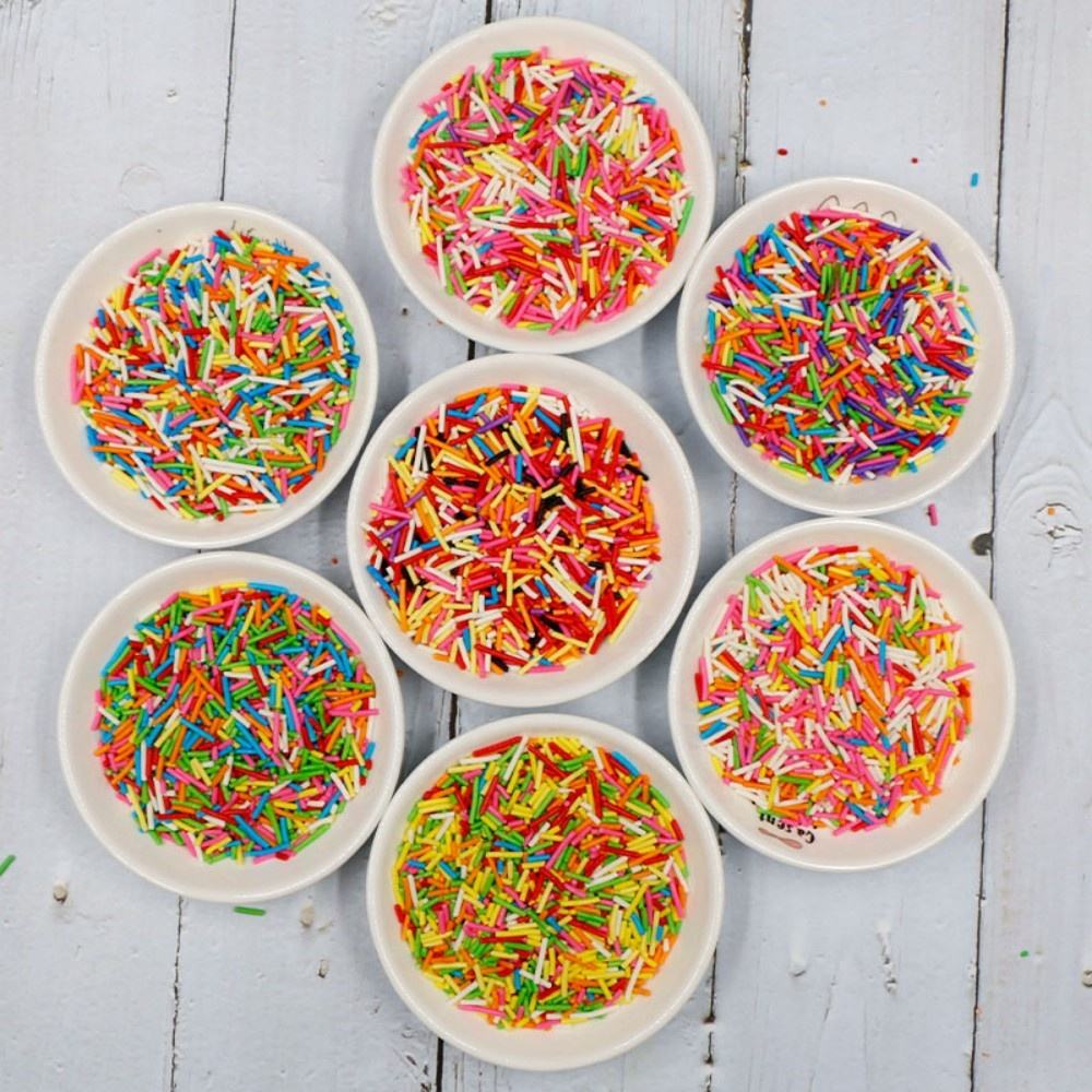 Sugar Sprinkles Colorful Sugar Beads Baking Cake Cupcake Sugar Pearls - Image 11
